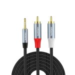 3. 5mm to 2 rca cable (1m) rca to 3. 5mm cable compatible with tablet, ipad, ipod, smart tv, mobile phone, ... 3. 5mm to 2 rca cable (1m) rca to 3. 5mm cable compatible with tablet, ipad, ipod, smart tv, mobile phone, ...