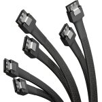 3 cbles sata - 3 6 gb / s - 60 cm, droit (cble de donnes, 6 gbit / s, sata - iii / serial - ata, connecteur ...