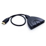 3 port hdmi splitter hub multiprise switch r�partiteur 1080p vid�o adaptateur avec c�ble hdmi pr dvd ...