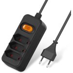 3 euro prise multiprise avec rallonge 2m, 1 à 3 euro - rallonge multiprise / prise européenne, euro - ... 3 euro prise multiprise avec rallonge 2m, 1 à 3 euro - rallonge multiprise / prise européenne, euro - ...
