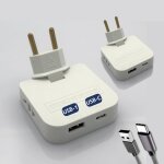 3 - stars lot de 2 prises plates avec usb c de 4 000 w (plus grande puissance). 4 prises : 2 ports de ... 3 - stars lot de 2 prises plates avec usb c de 4 000 w (plus grande puissance). 4 prises : 2 ports de ...