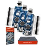 3 x az - nano v3 - board mini carte usb atmega328 5v 16mhz ch340 micro contr�leur atmega328p, ch340g ...