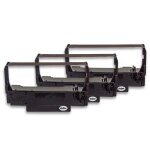 3 x ruban, ruban en nylon, bande d'encrage vhbw de type erc - 30, erc - 34, erc - 38b pour imprimante ...