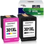 301xl cartouche d'encre reconditionne pour hp 301 301xl pour hp deskjet 1010 1050 1510 1512 2050 2050a ...