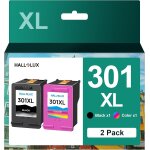 301xl cartouches d'encre remplacement pour hp 301 301xl 301 xl noir et couleur pour hp envy 4500 4507 ...