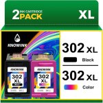302xl encre compatible avec cartouche hp 302 xl noir et couleur d'encre multipack pour hp envy 4520 4525 ...