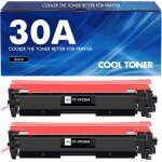 30a 2er - pack cartouche toner compatible pour hp 30a cf230a toner 30x cf230x pour imprimantes laserjet ...