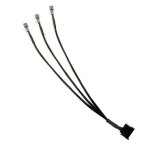 30cm 1 to 3 splitter sata 15pin  2 3 4 rpartiteur 3pin 4pin ventilateur adaptateur d'alimentation rallonge ...