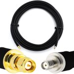 30m sma m�le vers sma femelle c�ble coaxial - hf400 flexible 50 ohm c�ble d'extension (�quivalent lmr400 ...