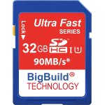 32 go 90 mo / s ultra rapide class 10 sd sdhc carte mmoire pour zoom q8 camscope[sdc631186]