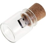 32 go mignon flash drive usb 2. 0 bocaux de stockage bote unique bocal en verre bouteille avec cork ...