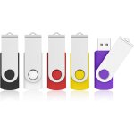 32gb usb flash drive pack of 5 high speed usb 3. 0 flash drives external storage memory key ring (32go ...