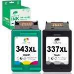337xl 343xl cartouches d'encre remanufacturées pour hp cartouche 337 343 xl deskjet 5940 d4145 d4155 ... 337xl 343xl cartouches d'encre remanufacturées pour hp cartouche 337 343 xl deskjet 5940 d4145 d4155 ...