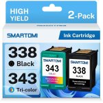 338 343 multipack de 2 cartouches d'encre compatibles avec modèles hp 338 343 pour imprimantes hp deskjet ... 338 343 multipack de 2 cartouches d'encre compatibles avec modèles hp 338 343 pour imprimantes hp deskjet ...