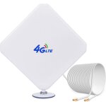 35dbi antenne 4g lte ts9 mle omnidirectionnel dual mimo antenne rseau avec 2 m cble pour modem usb ...