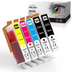 364xl 364 xl ink cartouches d'encre compatible pour hp 364 364xl pour hp photosmart 5520 5510 5512 5515 ...