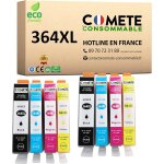 364xl - 8 cartouches d'encre compatibles avec hp 364 xl pour cartouche hp 364 xl pour hp photosmart et ...