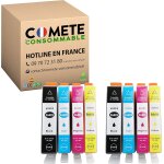 364xl - 8 cartouches d'encre compatibles avec hp 364 xl pour cartouche hp 364 xl pour hp photosmart et ...