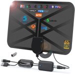 36dbi antenne tv int�rieur, 200 km d'autonomie antenne tnt puissante int�rieure signal amplificateur ...