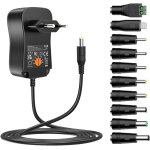 36w adaptateur secteur universel ac a dc 3v 4. 5v 5v 6v 7. 5v 9v 12v 3a transformateur d'alimentation ...