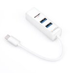 3en1 mini usb type - c vers 3 usb 3. 0 hub convertisseur lecteur de carte tf 3en1 mini usb type - c vers 3 usb 3. 0 hub convertisseur lecteur de carte tf