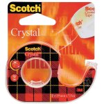 3m scotch ruban adhsif crystal clear 600, avec dvidoir