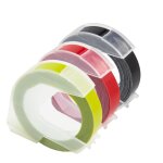 3pk 3d gaufrage bande pour dymo 3d gaufrage bande 9mm bricolage plastique tiquette ruban pour dymo motex ...