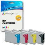 4 cartouches d'encre compatibles pour brother dcp - 130c 135c 150c 260c 330c 350c 357c 540cn 560cn 750cw ...