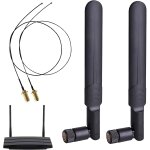 4 pcs antenne wifi pc, antenne wifi exterieur, antenne 5g, carte wifi antenne wifi pour ordinateur de ... 4 pcs antenne wifi pc, antenne wifi exterieur, antenne 5g, carte wifi antenne wifi pour ordinateur de ...
