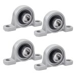 4 pices paliers a semelle roulements de bloc d'oreiller roulements a billes bride roulement pour machine ...