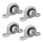 4 pices paliers a semelle roulements de bloc d'oreiller roulements a billes bride roulement pour machine ...
