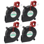 4 pices ventilateurs pour imprimante 3d 5015 dc 12v 50x50x15mm refroidissement silencieux ventilateur ...