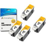 4 xl noir compatibles kodak 30xl cartouches d'encre pour kodak esp c100, c110, c115, c300, c310, c315, ...