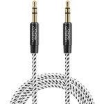 40cm câble jack audio 3. 5mm câble audio stéréo mâle vers mâle câble auxiliaire compatible avec iphone ... 40cm câble jack audio 3. 5mm câble audio stéréo mâle vers mâle câble auxiliaire compatible avec iphone ...