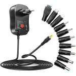 41w adaptateur secteur universel ac dc 6v 9v 12v 15v 18v 20v 24v transformateur d'alimentation avec port ...