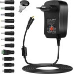 41w chargeur universel avec 12 embout, adaptateur transformateur d'alimentation dc 6v 9v 12v 15v 18v ... 41w chargeur universel avec 12 embout, adaptateur transformateur d'alimentation dc 6v 9v 12v 15v 18v ...