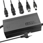 42v 5a li - ion chargeur de batterie multi - fiche powerfast 3 broches connecteur en ligne pour 36v pocket ... 42v 5a li - ion chargeur de batterie multi - fiche powerfast 3 broches connecteur en ligne pour 36v pocket ...