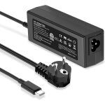 45w usb c chargeur pour hp dell huawei matebook asus acer google samsung alimentation usb c chromebook ...