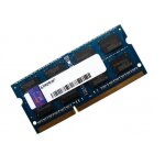 4go ram pc portable sodimm kingston kvr16s11s8 / 4 pc3 - 12800 1600mhz ddr3