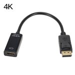 4k - dp vers hdmi - compatible mle a femelle cble displayport pc tv mini projecteur ecran de tlvision ...