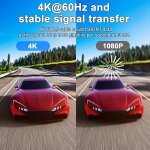 4k hdmi c�ble 15m, haute vitesse hdmi 2. 0 cordon 4k@60hz 18gbps, ultra hd, ethernet audio retour, vid�o ...