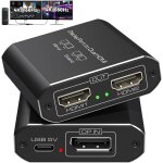 4k60hz displayport a double hdmi adaptateur display port a 2 hdmi splitter etendu pour 2 moniteurs pour ... 4k60hz displayport a double hdmi adaptateur display port a 2 hdmi splitter etendu pour 2 moniteurs pour ...