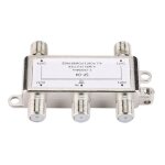 5 - 2400 mhz 4 voies pour rpartiteur cble coaxial numrique 4 canaux satellite / antenne t
