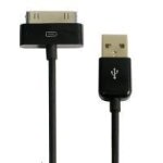 5 cable connecteur dock usb apple ipod iphone ipad noir