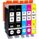 5 cartouches d'encre compatible avec hp 364 xl / n9j74ae pour deskjet 3070a 3520 officejet 4620 4622 ...