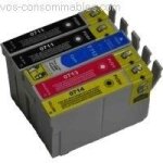 5 cartouches compatibles t0715 pour epson stylus sx410