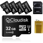 5 pack 32 go carte micro sd 32 go carte mmoire microsd class10 avec lecteur de carte sdadapter + vendu ...