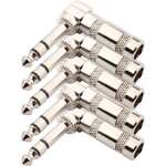 5 pièces 6. 35mm 1 / 4 trs souder connecteur jack, stéréo audio souder connecteur connecteur angle droit ... 5 pièces 6. 35mm 1 / 4 trs souder connecteur jack, stéréo audio souder connecteur connecteur angle droit ...