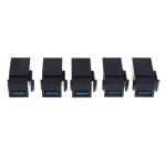5 pices usb 3. 0 keystone jack coupleur insrer une prise femelle  une prise femelle connecteur enfichable ...