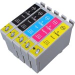 5 x cartouche d'encre avec puce compatible epson c13t07154010, c13t08954010, t0715, t0895 pour imprimantes ... 5 x cartouche d'encre avec puce compatible epson c13t07154010, c13t08954010, t0715, t0895 pour imprimantes ...